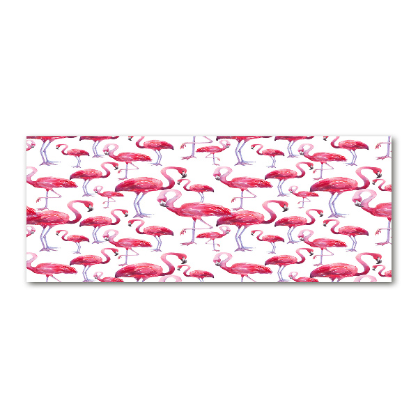 Acrylic print Flamingos