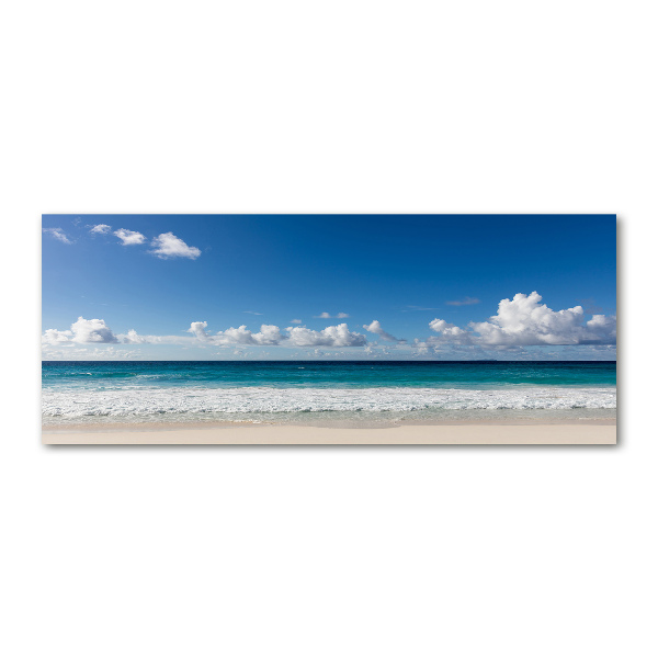 Print on acrylic Seychelles beach