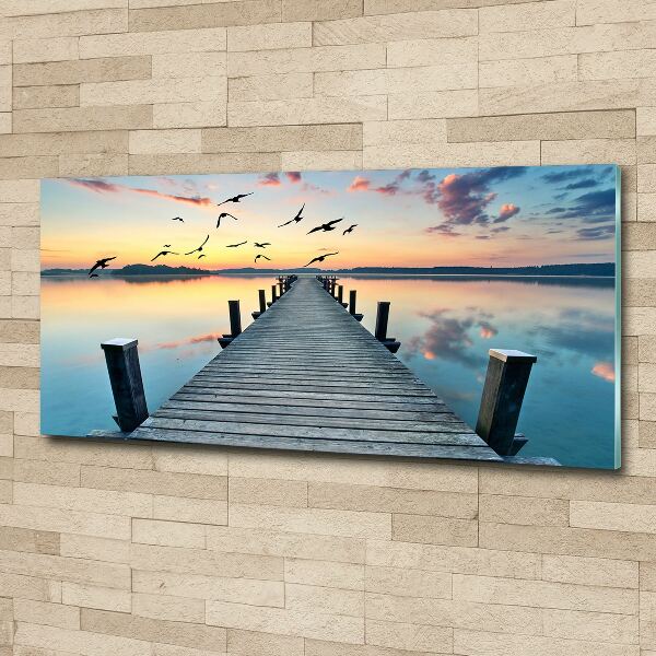 Print on acrylic Wooden pier