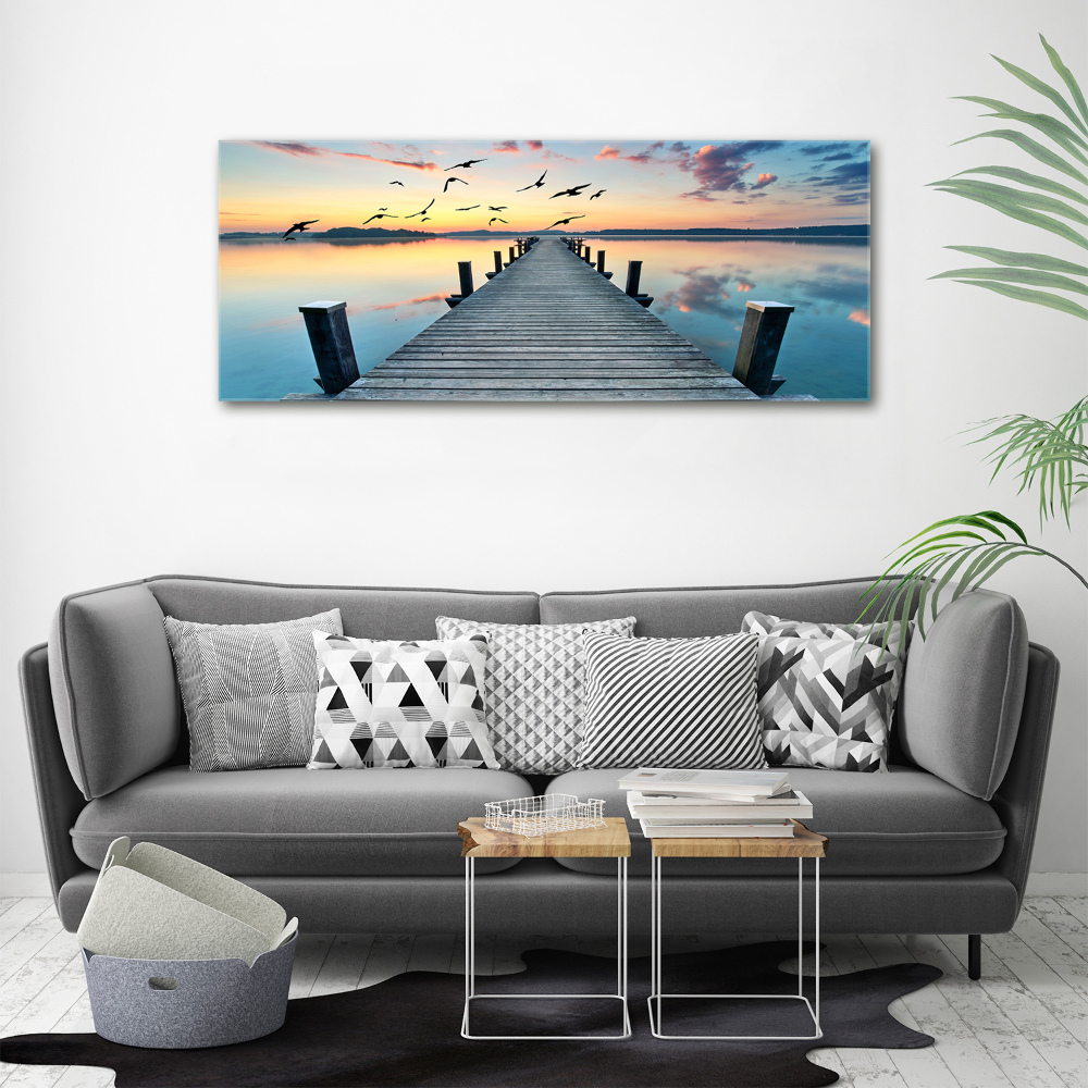 Print on acrylic Wooden pier