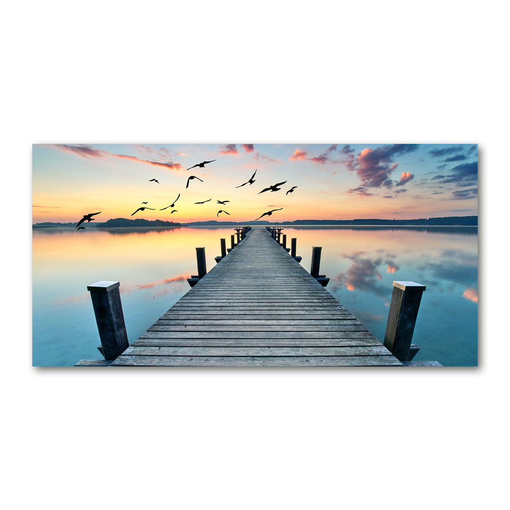 Print on acrylic Wooden pier