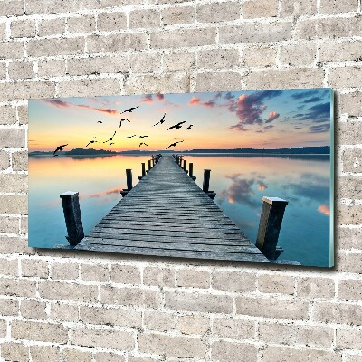 Print on acrylic Wooden pier