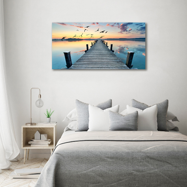 Print on acrylic Wooden pier