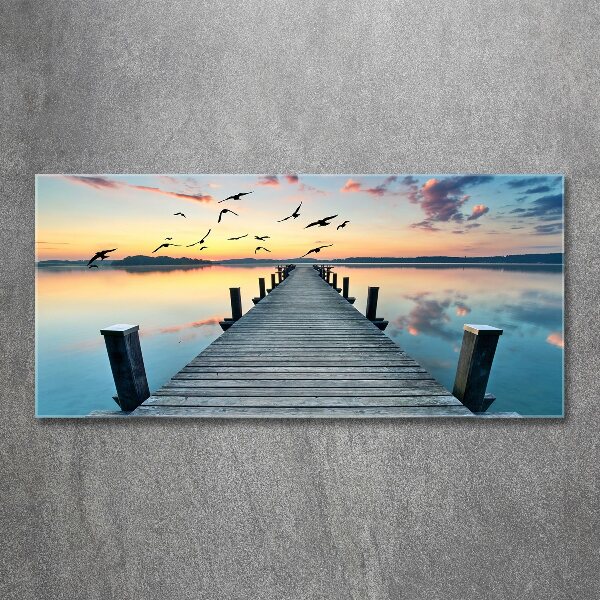 Print on acrylic Wooden pier