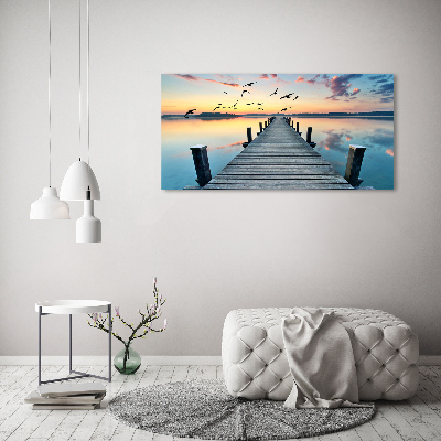 Print on acrylic Wooden pier