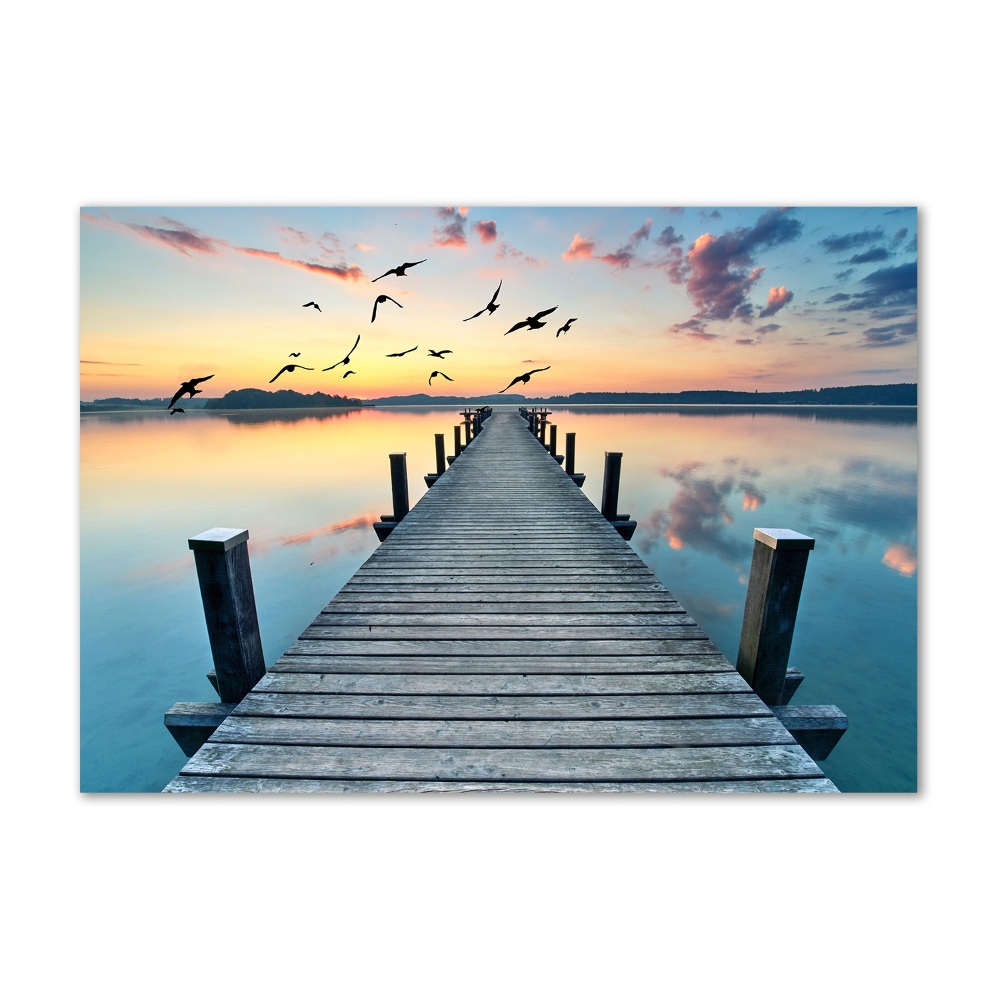 Print on acrylic Wooden pier