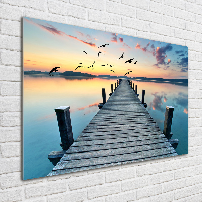 Print on acrylic Wooden pier