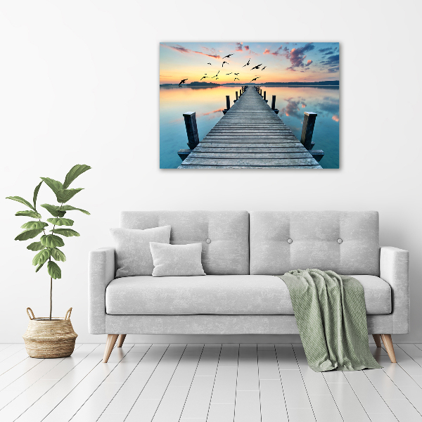 Print on acrylic Wooden pier