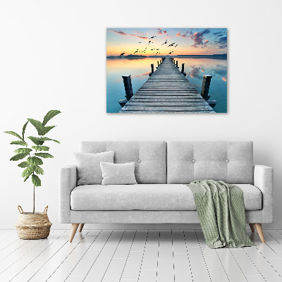 Print on acrylic Wooden pier