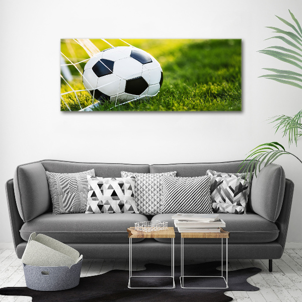 Print on acrylic Ball in the goal