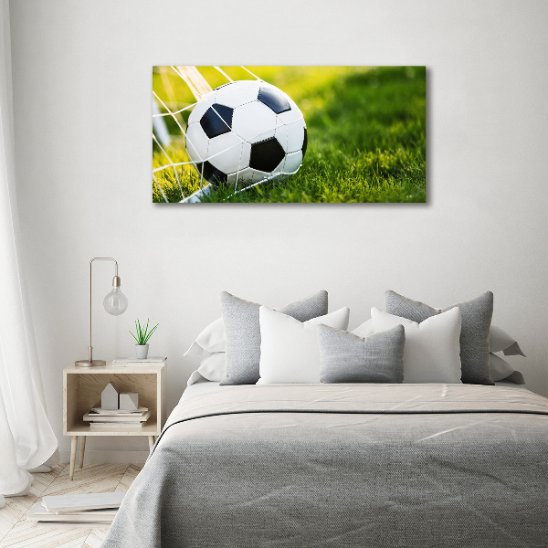 Print on acrylic Ball in the goal