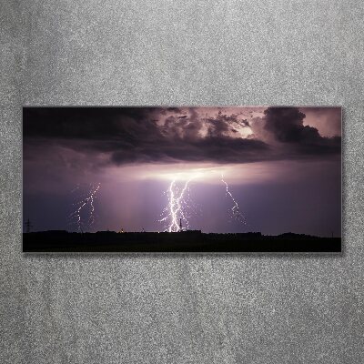 Print on acrylic Thunderstorm