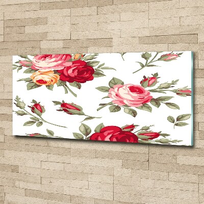 Wall art acrylic Roses