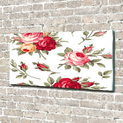 Wall art acrylic Roses