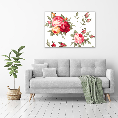 Wall art acrylic Roses