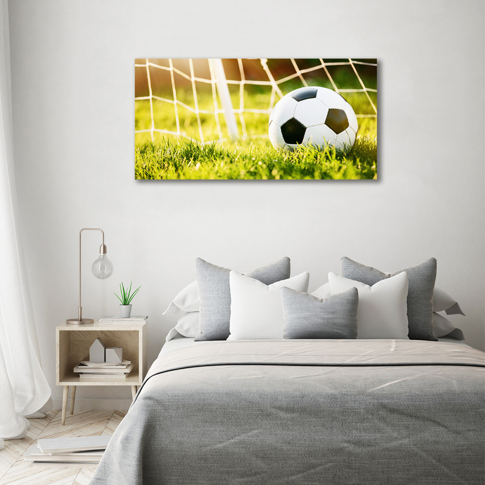 Print on acrylic Ball in the goal