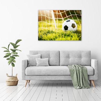 Print on acrylic Ball in the goal