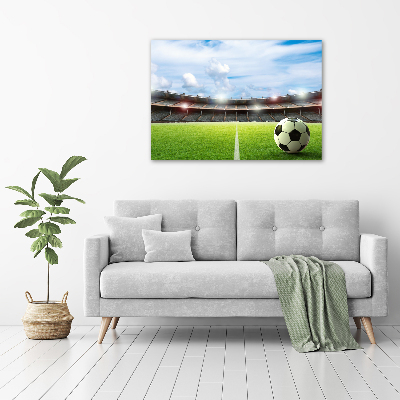 Print on acrylic Ball on the pitch