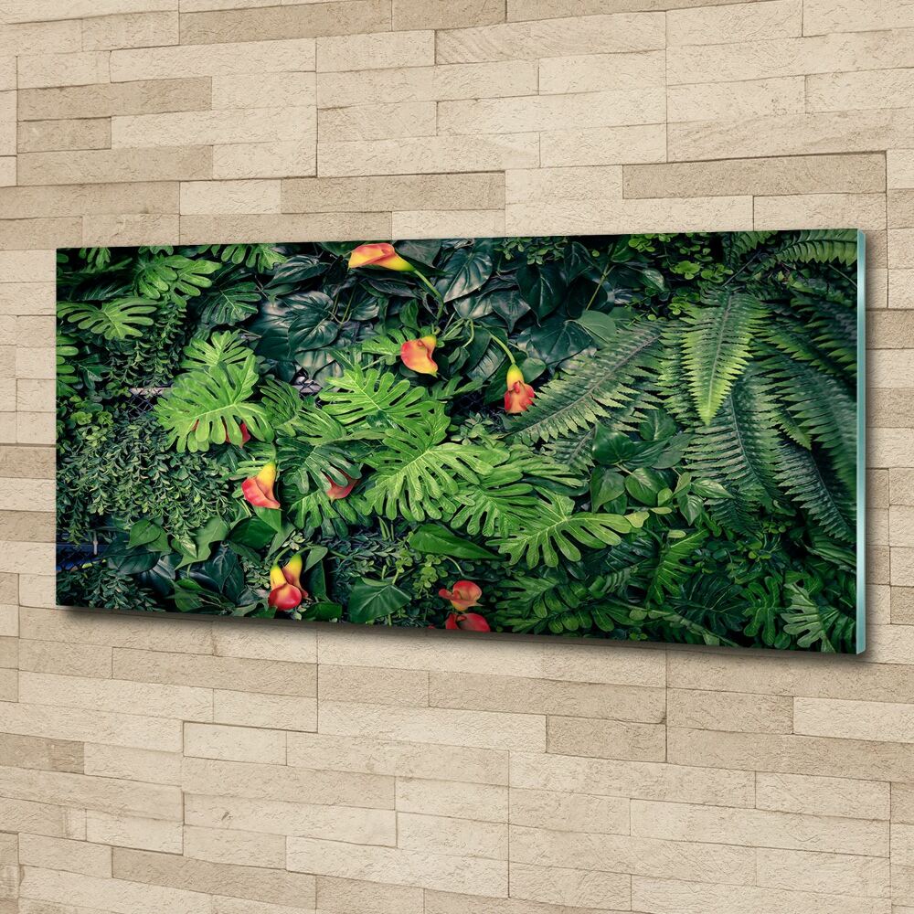 Print on acrylic Exotic jungle