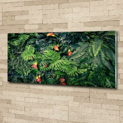 Print on acrylic Exotic jungle