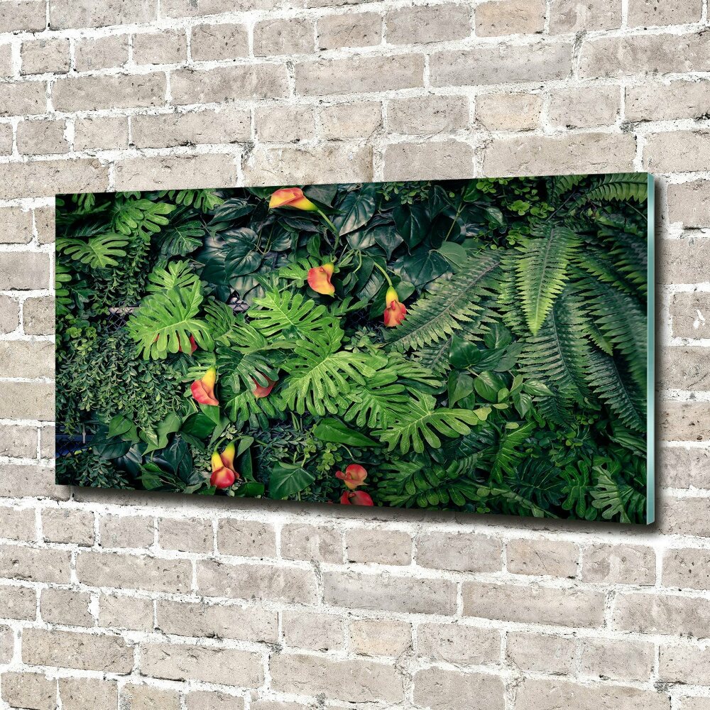 Print on acrylic Exotic jungle