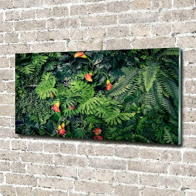 Print on acrylic Exotic jungle