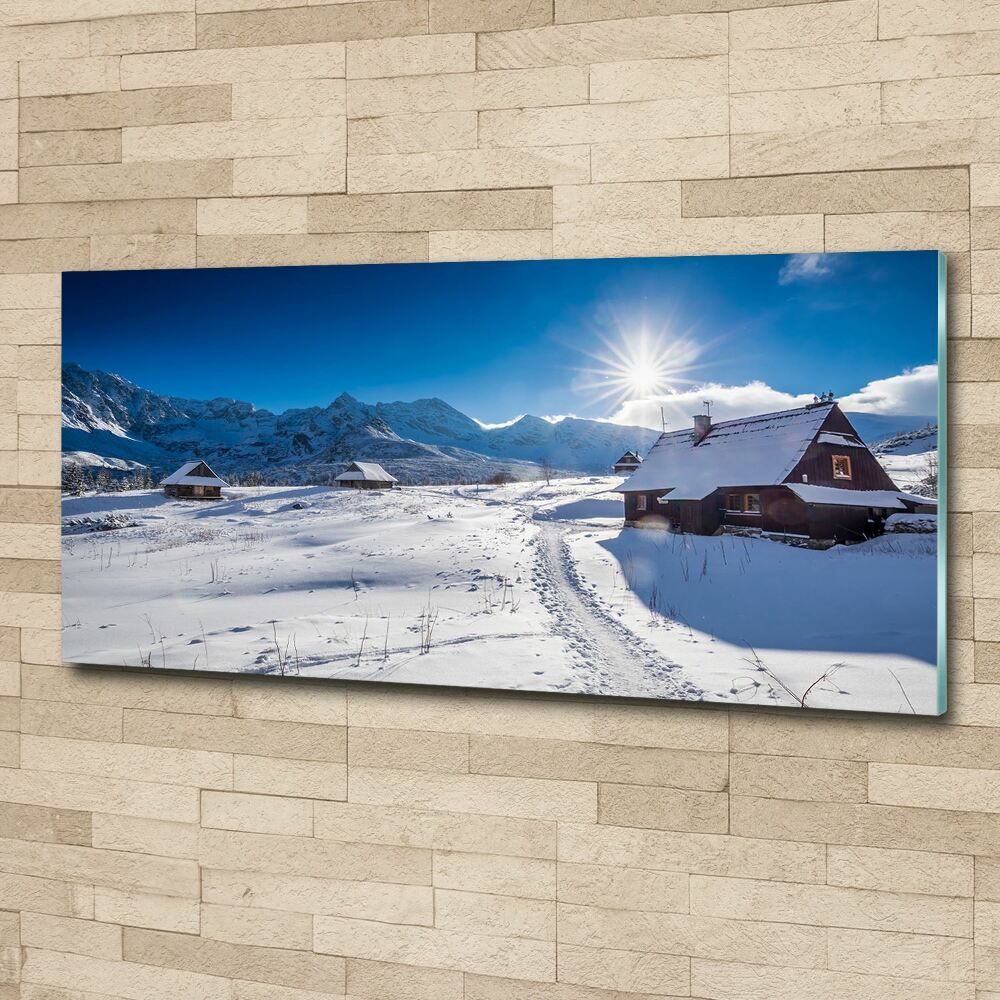 Acrylic wall art Tatra Halls