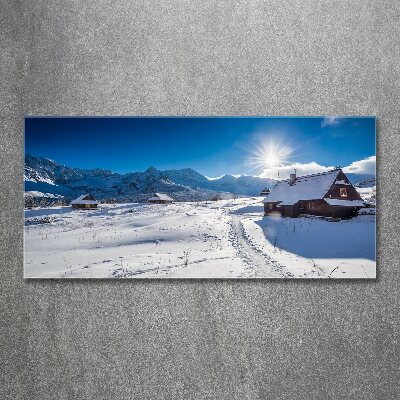 Acrylic wall art Tatra Halls