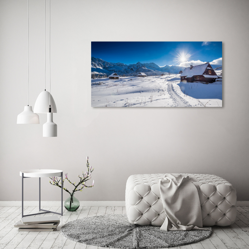 Acrylic wall art Tatra Halls