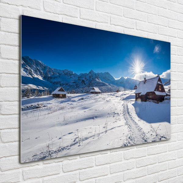 Acrylic wall art Tatra Halls