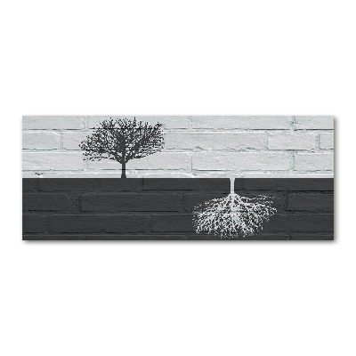 Acrylic wall art Trees on the wall