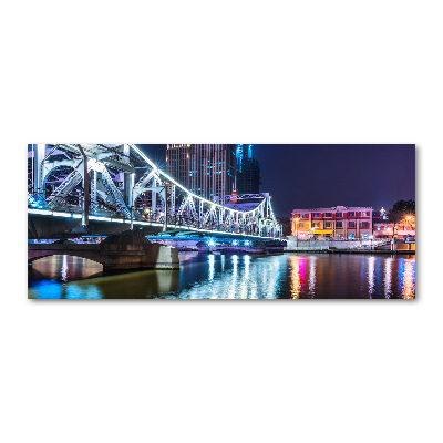 Acrylic print Shanghai Bridge