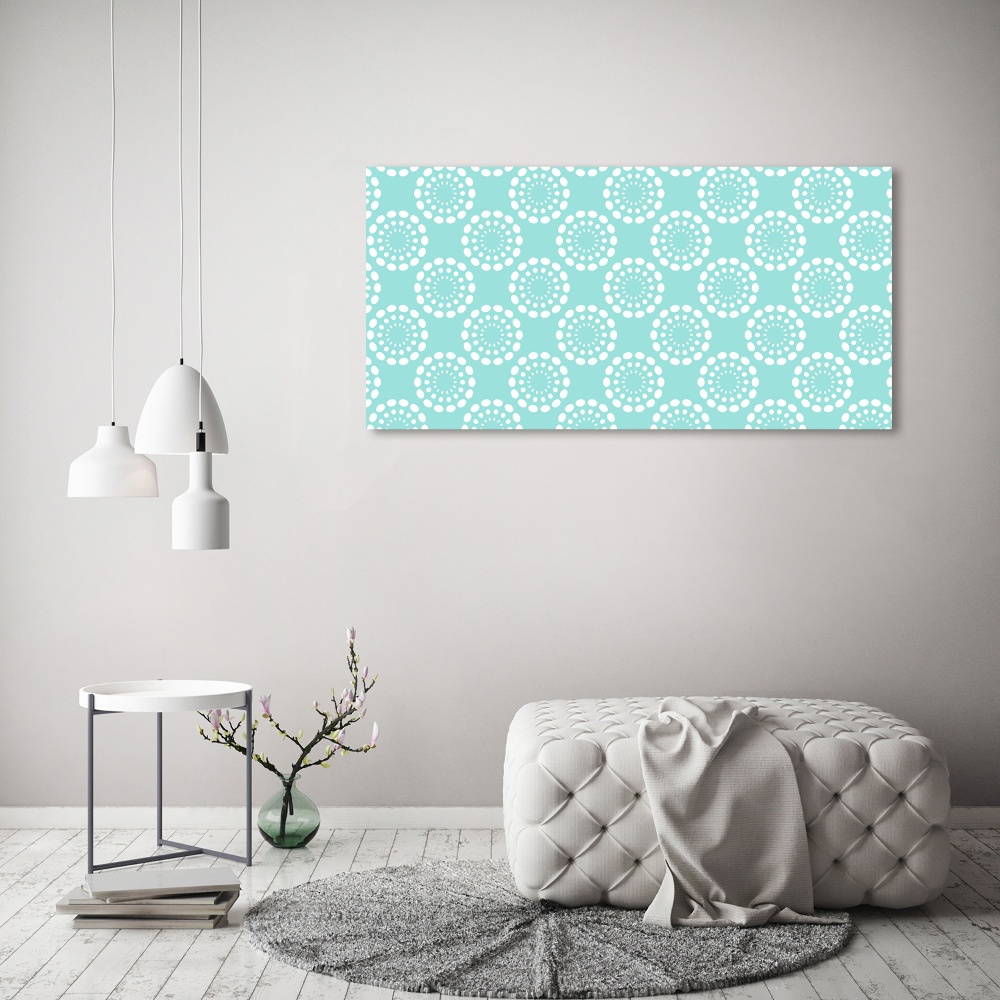 Print on acrylic Geometric background