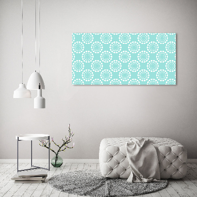 Print on acrylic Geometric background