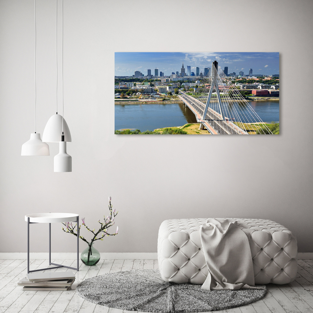 Acrylic print Warsaw Poland