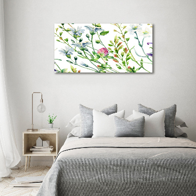 Print on acrylic Wild flowers