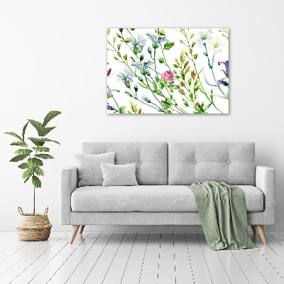 Print on acrylic Wild flowers