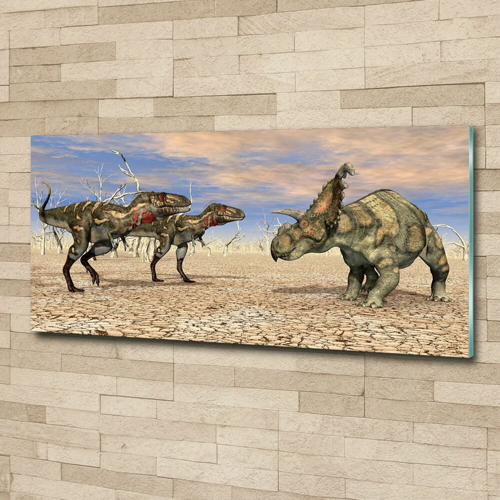 Wall art acrylic Dinosaurs