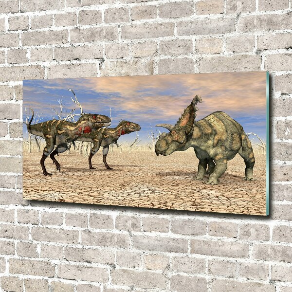 Wall art acrylic Dinosaurs