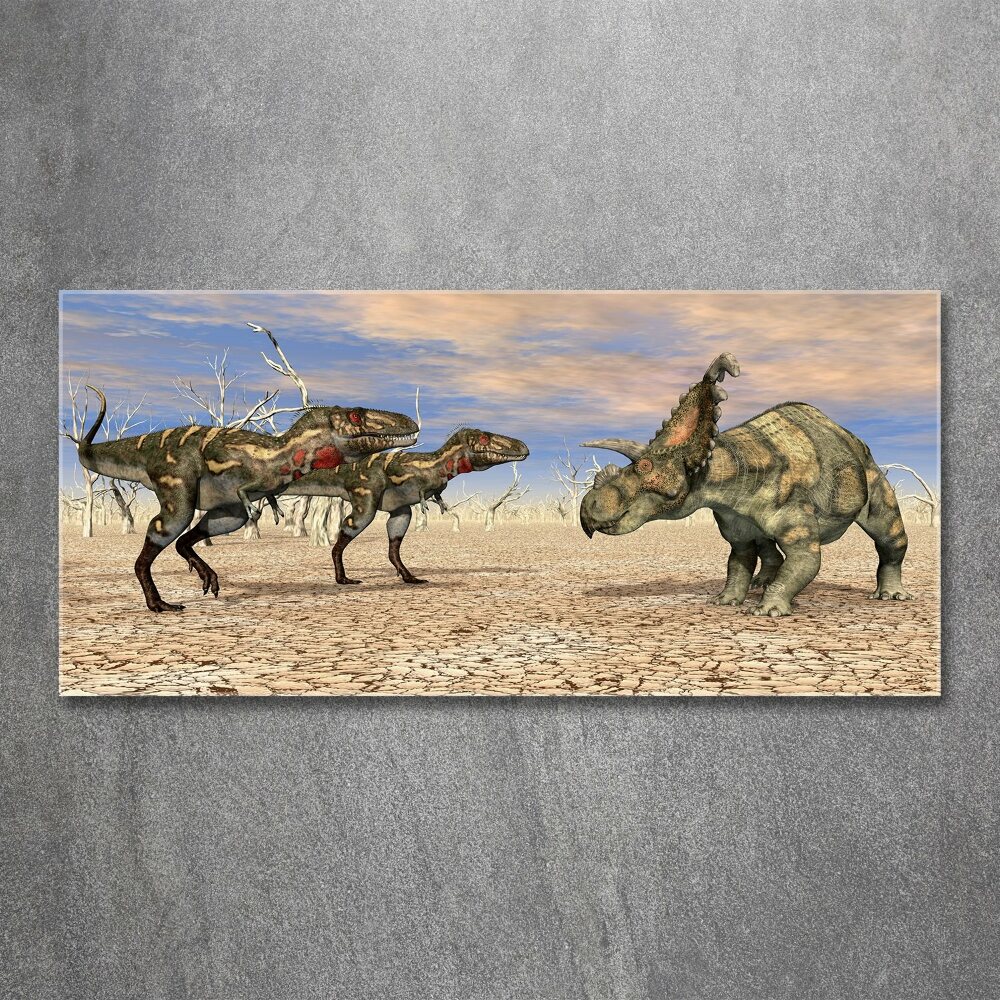 Wall art acrylic Dinosaurs