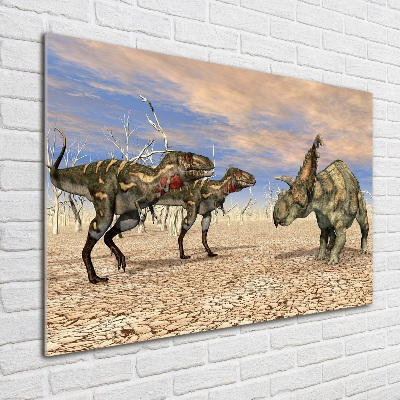 Wall art acrylic Dinosaurs