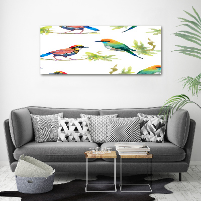 Wall art acrylic Exotic birds