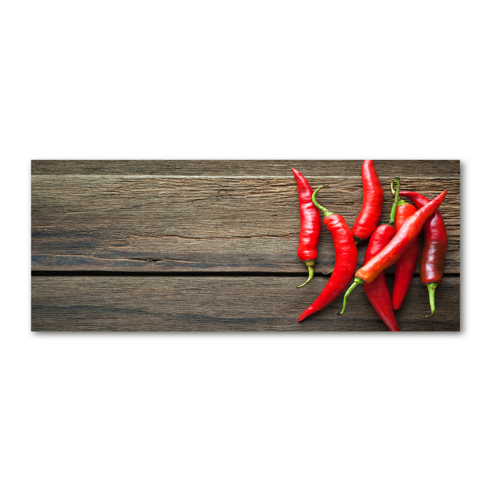 Print on acrylic Chilli peppers