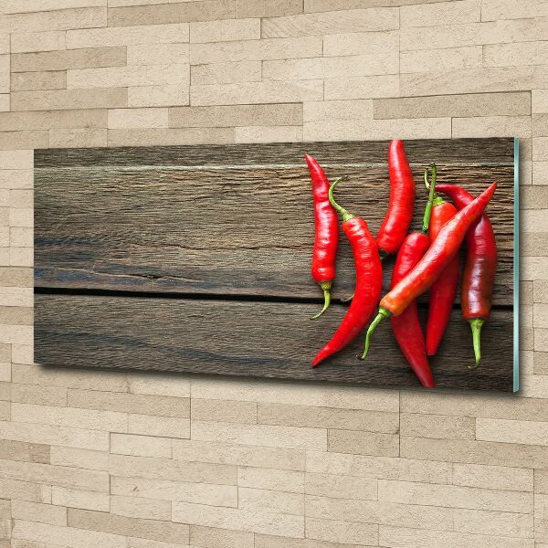 Print on acrylic Chilli peppers