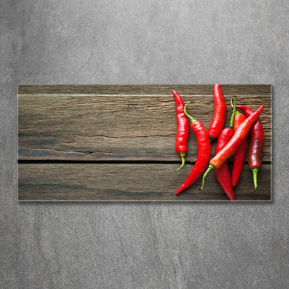 Print on acrylic Chilli peppers