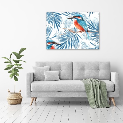 Wall art acrylic Plants and bird