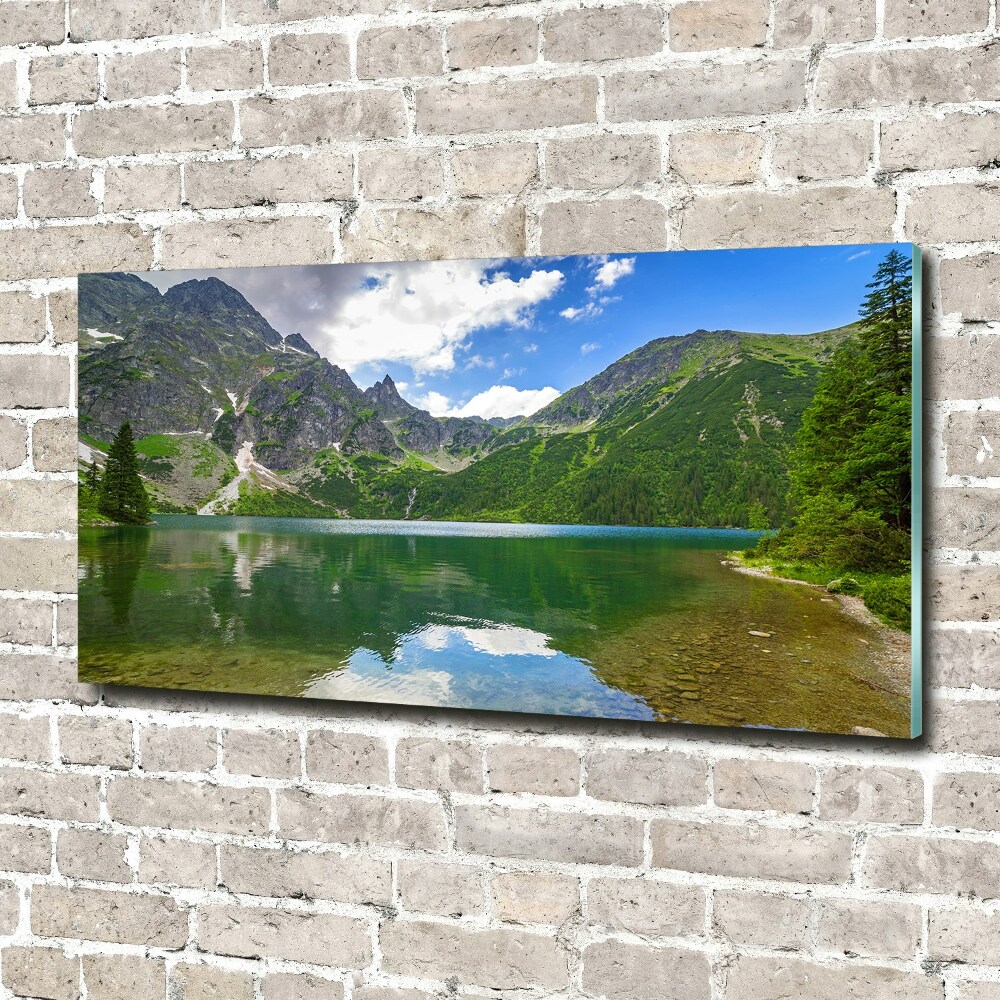 Acrylic wall art Morskie Oko Tatry