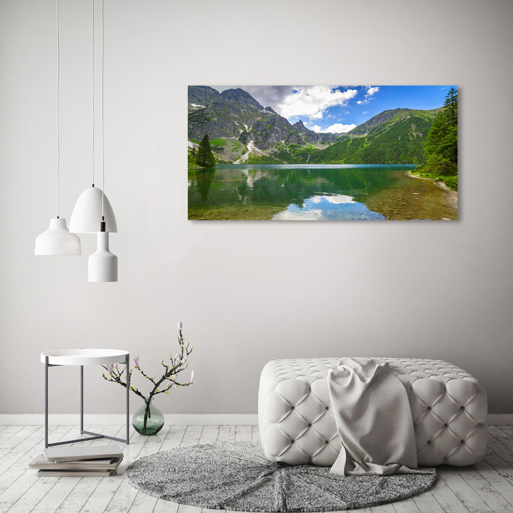 Acrylic wall art Morskie Oko Tatry