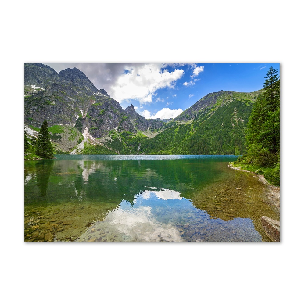 Acrylic wall art Morskie Oko Tatry