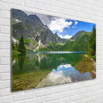 Acrylic wall art Morskie Oko Tatry